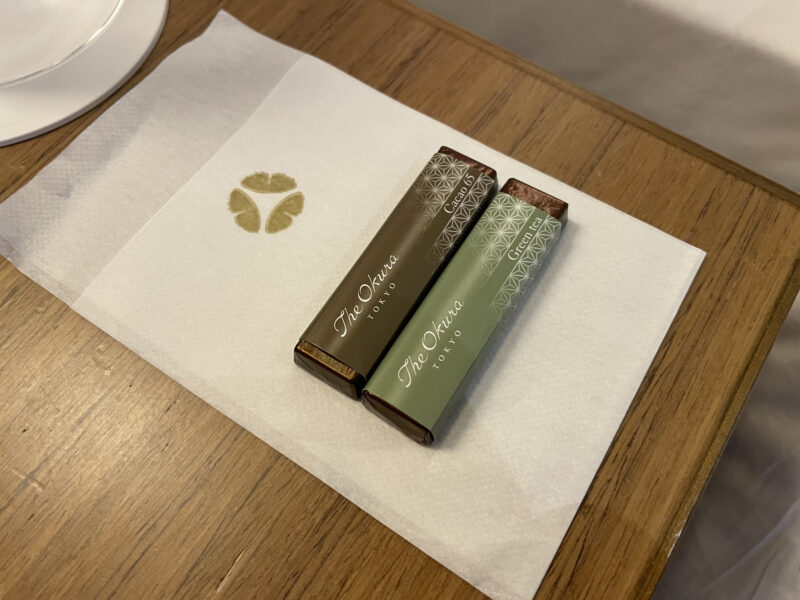 ホテルオークラ東京
チョコレート