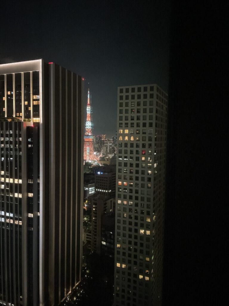 ホテルオークラ東京眺望
東京タワー夜景