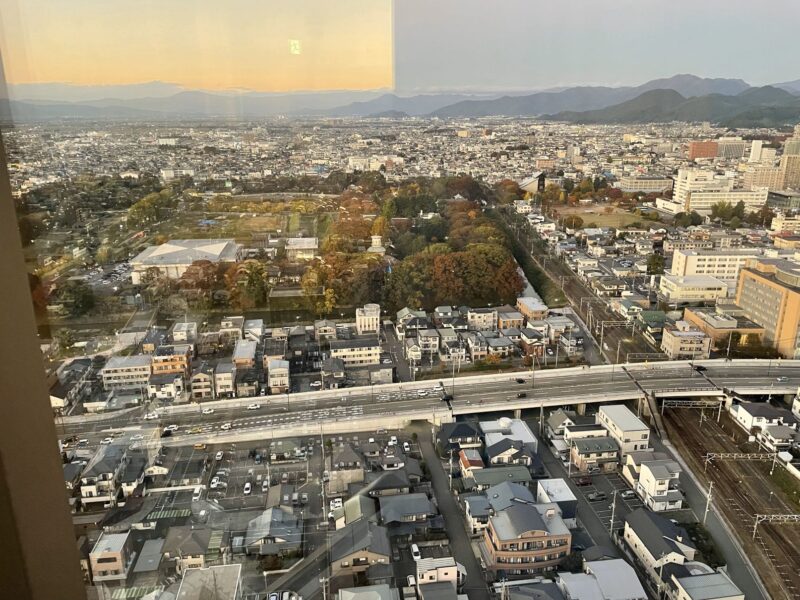 霞城セントラル　展望台