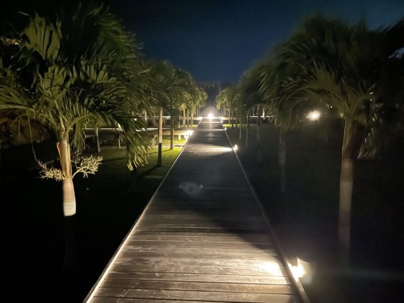 夜の星のや沖縄