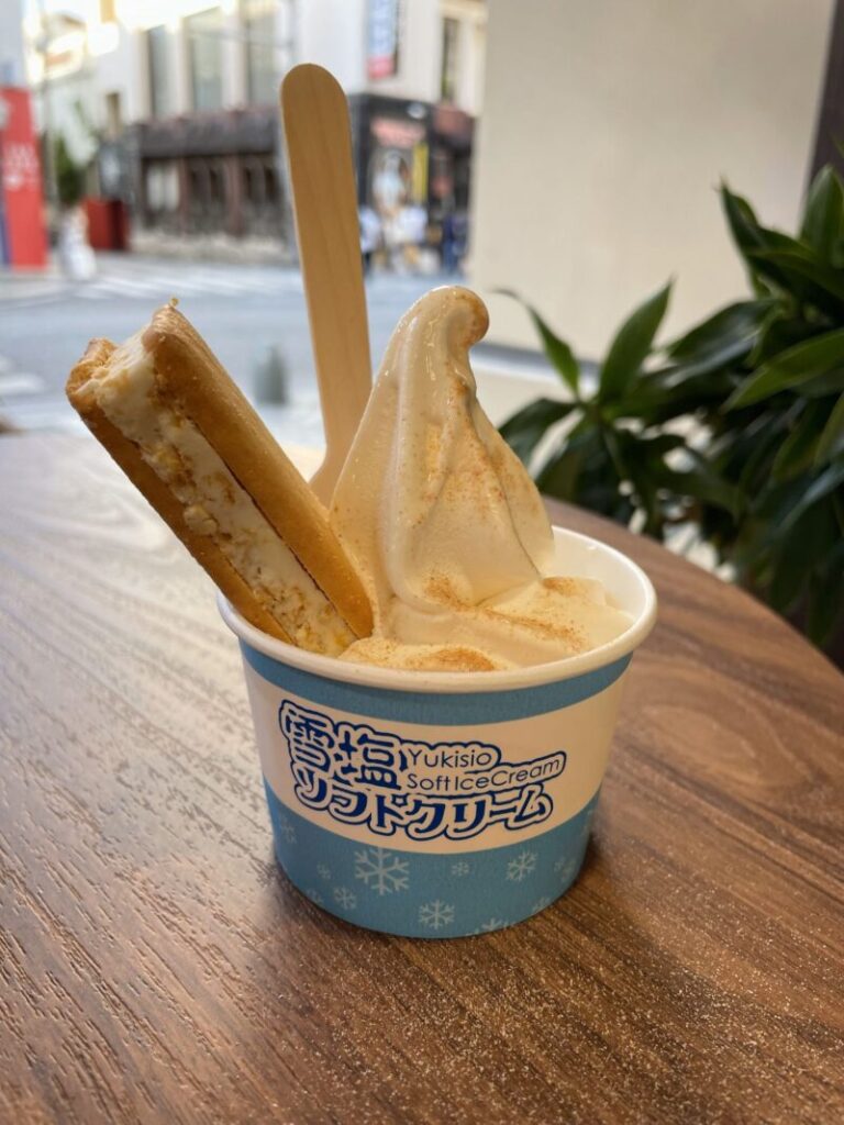 雪塩ソフトクリーム