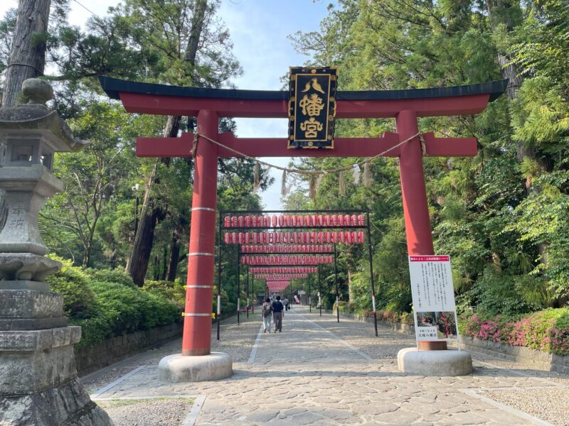 大崎八幡宮参道