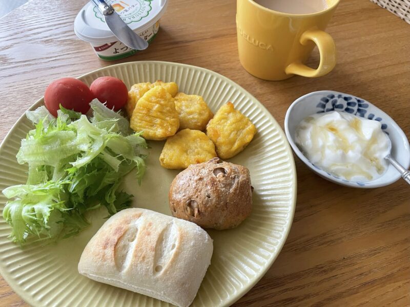 パン朝食