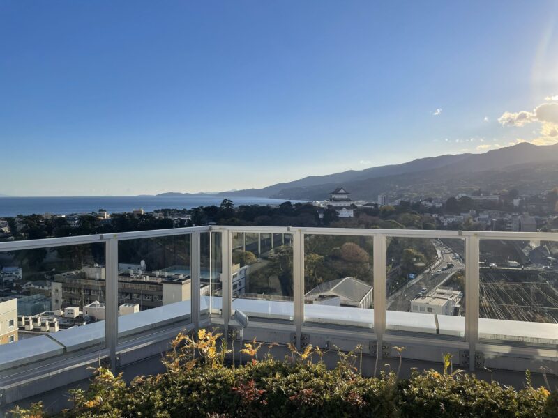展望足湯 庭園（万葉の湯）