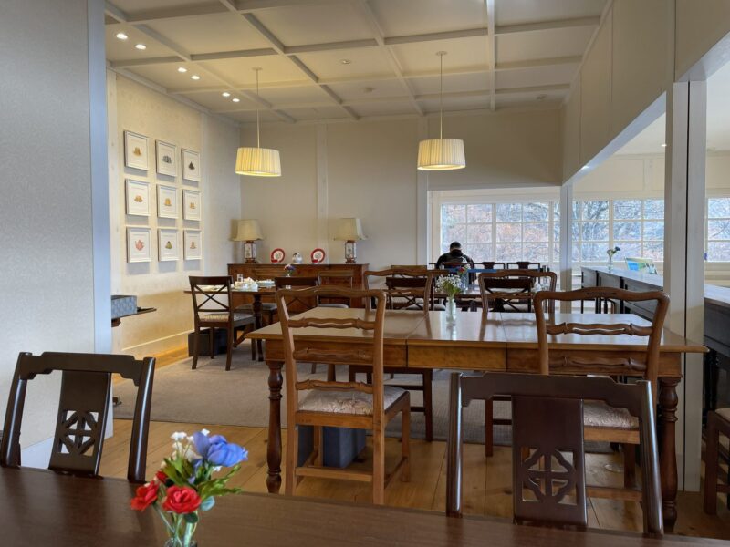 英国大使館別荘ティールーム