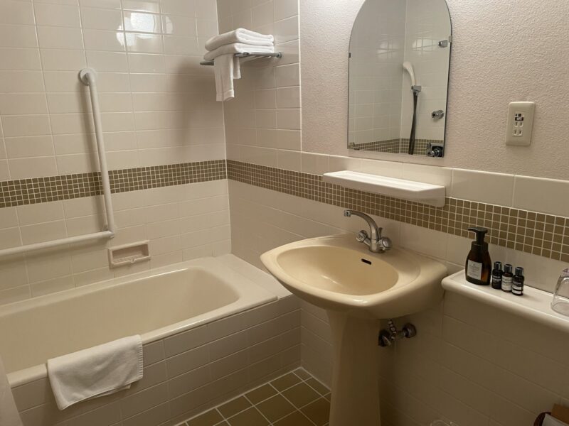 中禅寺金谷ホテル
ダブルルーム　バスルーム