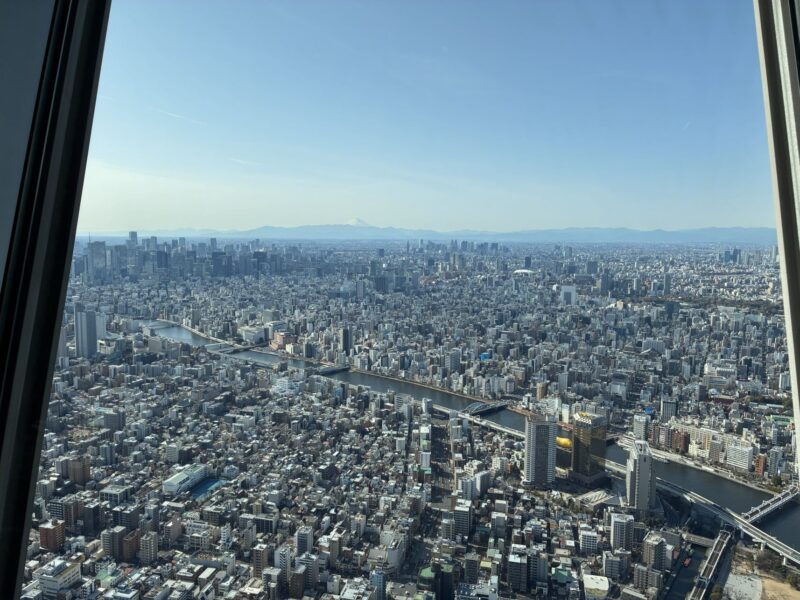 東京スカイツリーからの眺望