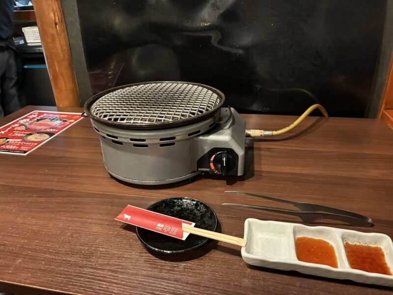焼肉牛王カウンター席